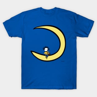 Moon and flabiol T-Shirt